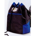 Royal Blue Malibu Drawstring Backpack